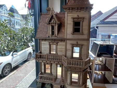 6 Room Gothic Style Victorian Dollhouse For Cheap