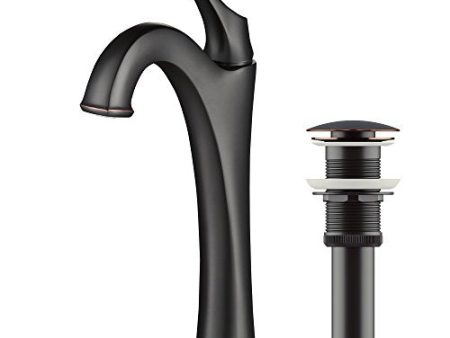 Kraus KVF-1200ORB Arlo Bathroom Faucet, 12.13, Oil Rubbed Bronze For Sale