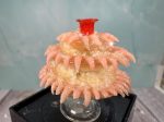 Dollhouse Miniature ~ Artisan Handmade Shrimp Cocktail 3 Tier Platter (Chipped) Hot on Sale