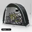 Bike Storage Shed Tent - Upgraded Outdoor Portable Bicycle Storage Sheds with 210D Oxford Fabric PU5000 Waterproof for 2-3 Bikes, Bike Cover Shelter for Motorcycle,Garden Tool etc, Bike Tent Bike Shed For Discount