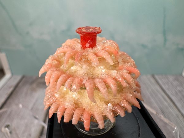 Dollhouse Miniature ~ Artisan Handmade Shrimp Cocktail 3 Tier Platter (Chipped) Hot on Sale