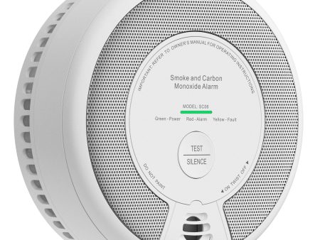 X-Sense 2-in-1 Smoke and Carbon Monoxide Detector Alarm (Not Hardwired), 10-Year Battery-Operated Dual Sensor Fire & CO Alarm, Compliant with UL 217 & UL 2034 Standards, SC06 For Discount