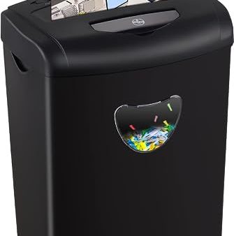 Woolsche Paper Shredder, 12-Sheet Cross Cut with 5.55-Gallon Basket, P-4 Security Level, 3-Mode Design Shred Card CD Staple Clip, Heavy Duty with Jam Proof System, Paper Shredder for Office (ETL) Sale