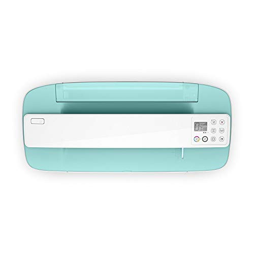 HP DeskJet 3755 Compact All-in-One Wireless Printer, HP Instant Ink, Works with Alexa - Seagrass Accent (J9V92A) Online now