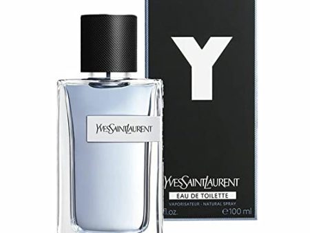 Yves Saint Laurent Y Eau De Toilette Spray , blue , 100ml 3.3 Fl Oz Fashion