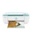 HP DeskJet 3755 Compact All-in-One Wireless Printer, HP Instant Ink, Works with Alexa - Seagrass Accent (J9V92A) Online now