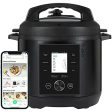 CHEF iQ Smart Pressure Cooker 10 Cooking Functions & 18 Features, Built-in Scale, 1000+ Presets & Times & Temps w App for 600+ Foolproof Guided Recipes, Rice & Slow Electric MultiCooker, 6 Qt Online Sale