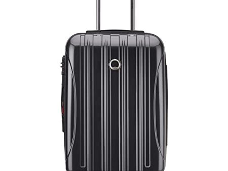 DELSEY Paris Helium Aero Hardside Expandable Luggage with Spinner Wheels, Titanium, Carry-On 21 Inch Hot on Sale