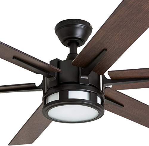 Honeywell 51036 Kaliza Modern Ceiling Fan with Remote Control, 56 , Espresso For Sale