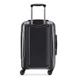 DELSEY Paris Helium Aero Hardside Expandable Luggage with Spinner Wheels, Titanium, Carry-On 21 Inch Hot on Sale