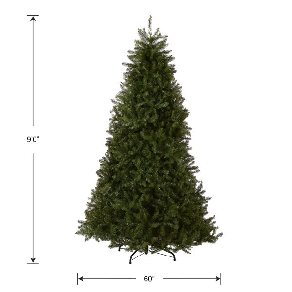 National Tree Company Artificial Full Christmas Tree, Green, Dunhill Fir, Includes Stand, 9 Feet Online Hot Sale