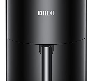 Dreo Air Fryer - 100℉ to 450℉, 4 Quart Hot Oven Cooker with 50 Recipes, 9 Cooking Functions on Easy Touch Screen, Preheat, Shake Reminder, 9-in-1 Digital Airfryer, Black, 4L (DR-KAF002) Supply