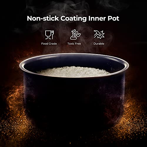 CUCKOO CR-0632F | 6-Cup (Uncooked) Micom Rice Cooker | 9 Menu Options: White Rice, Brown Rice & More, Nonstick Inner Pot, Made in Korea | White Grey For Cheap