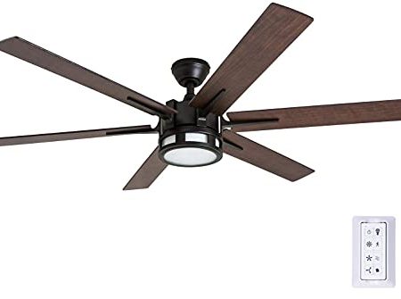 Honeywell 51036 Kaliza Modern Ceiling Fan with Remote Control, 56 , Espresso For Sale