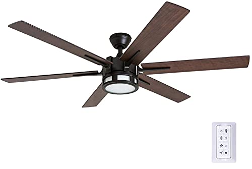 Honeywell 51036 Kaliza Modern Ceiling Fan with Remote Control, 56 , Espresso For Sale