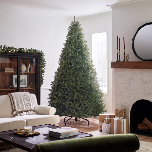 National Tree Company Artificial Full Christmas Tree, Green, Dunhill Fir, Includes Stand, 9 Feet Online Hot Sale