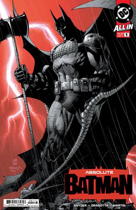 ABSOLUTE BATMAN #1 Fifth Printing Cvr A Jim Lee -- [Expected In Stock Date : 02-12-25] Online Hot Sale