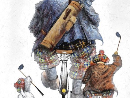 Tee 4 Three Paper Print by Alexander Millar Online now